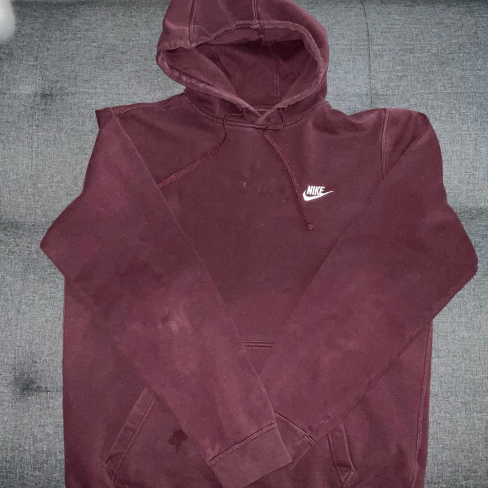Nike Hoodie Maroon